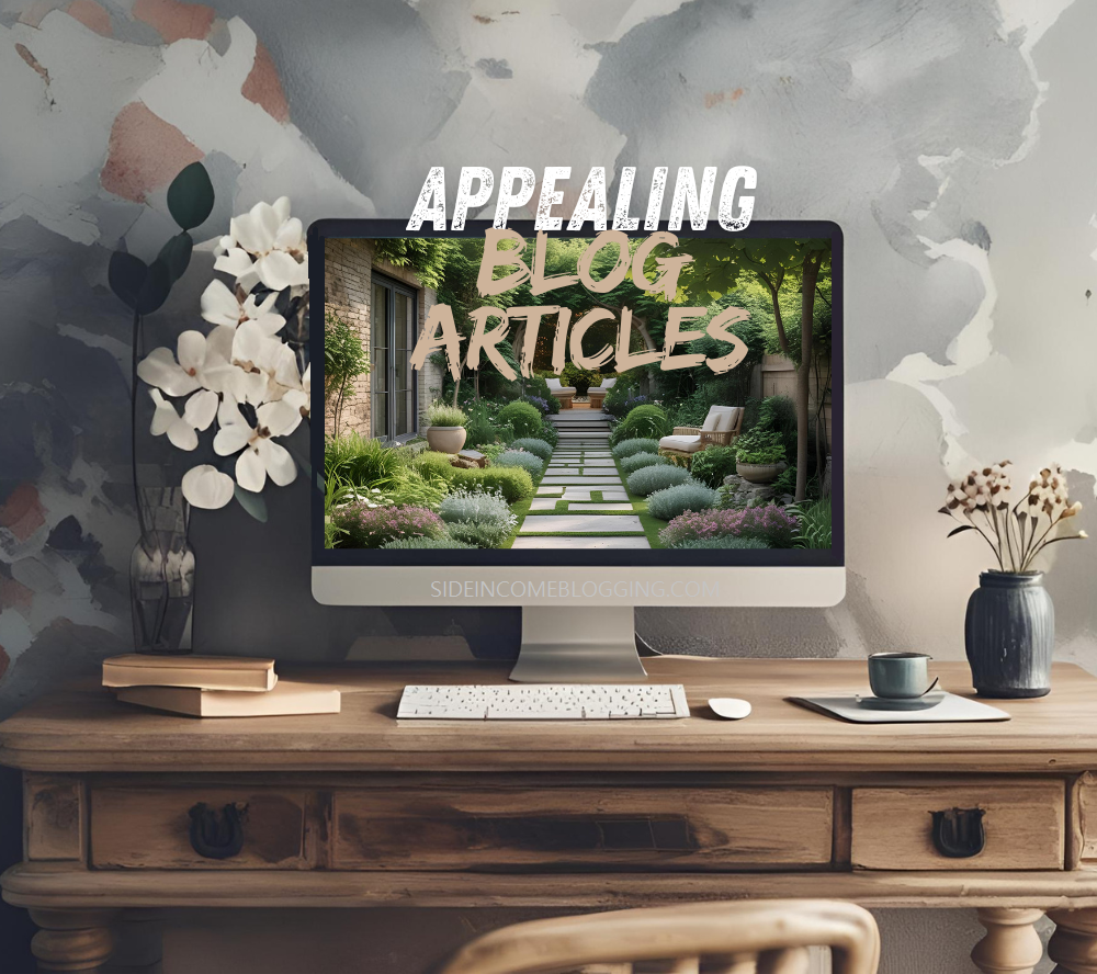 Side Income Blogging - How to create more appealing blog articles